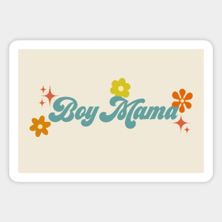 Boy mama - 70s style Magnet